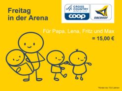 Familienangebote Freitag in der Arena